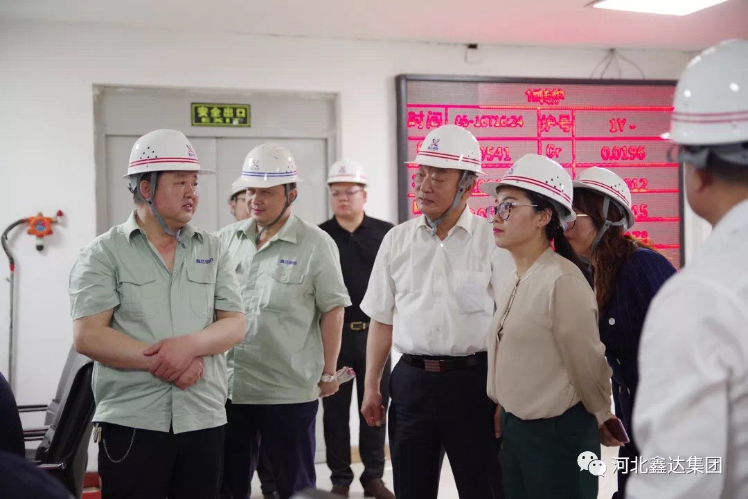 副院长孙伟志一行赴河北鑫达钢铁集团考察